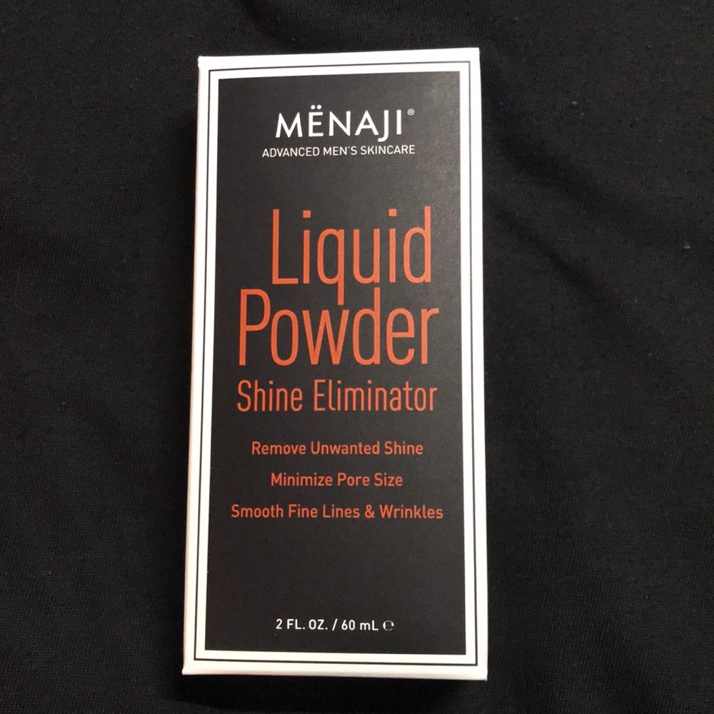 NIB Menaji Liquid Shine Eliminator for Men 2 FL OZ